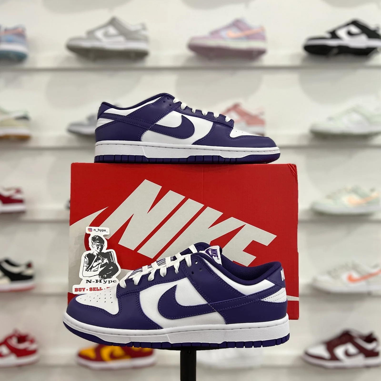 Nike Dunk Low Championship Court Purple - Image 2