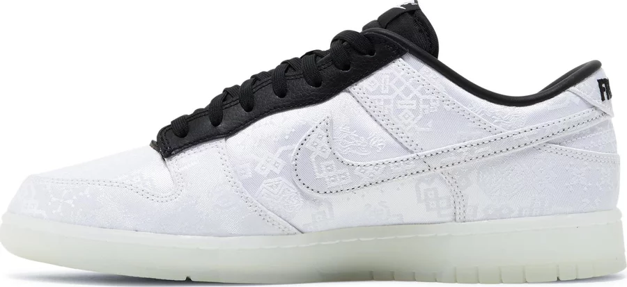 Nike Dunk Low CLOT Fragment White - Image 2