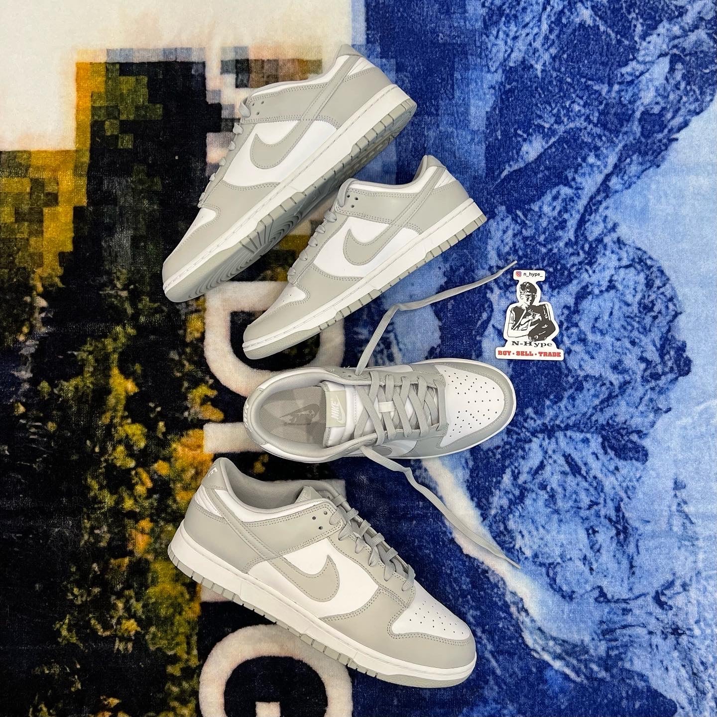 Nike Dunk Low Grey Fog - Image 4