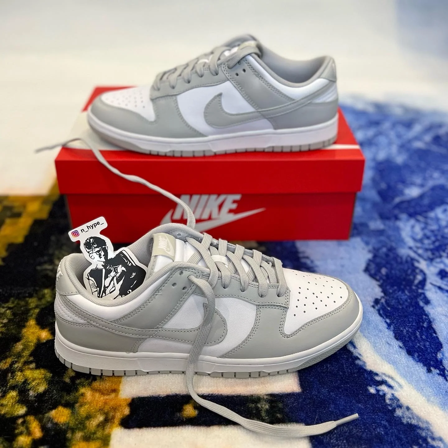 Nike Dunk Low Grey Fog - Image 5