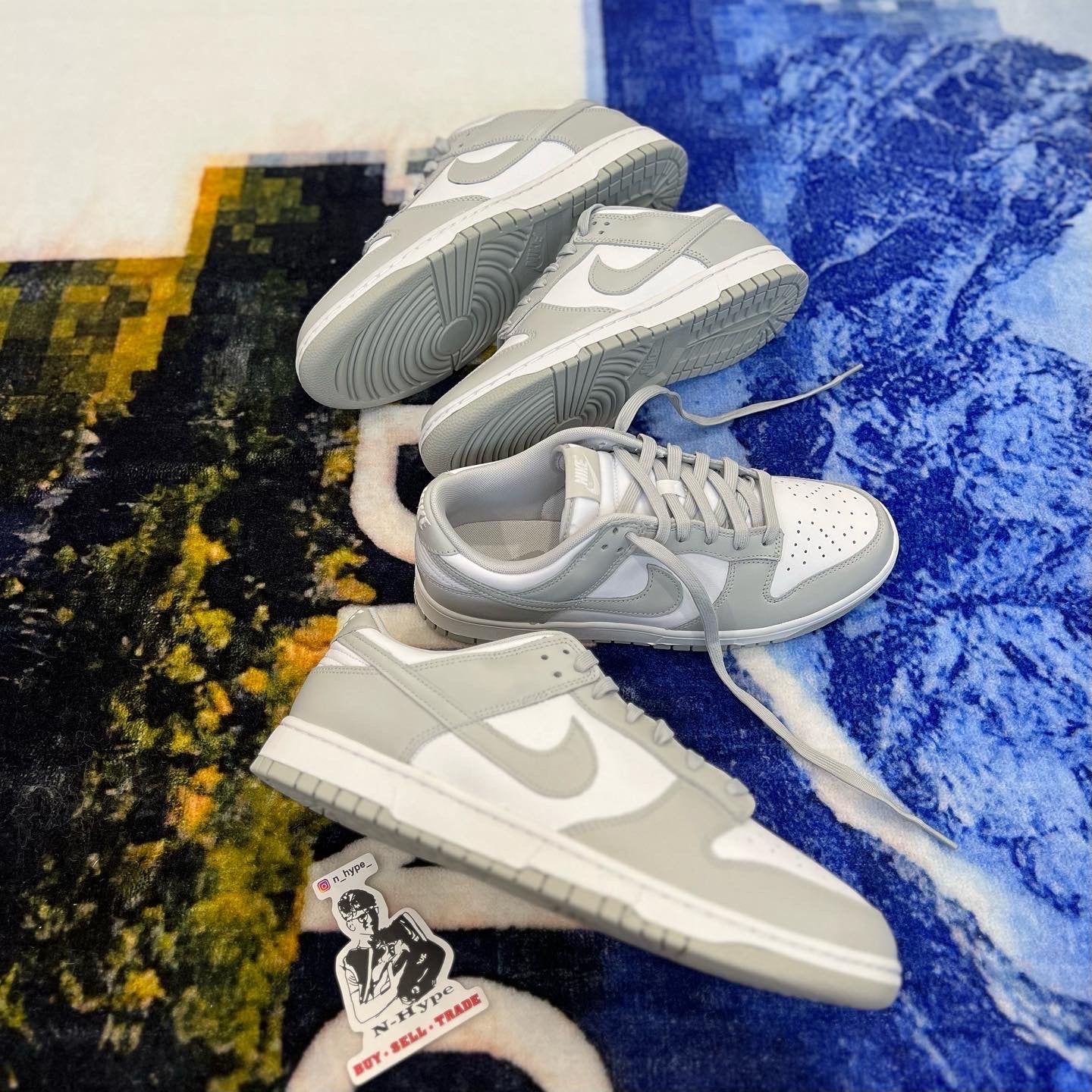 Nike Dunk Low Grey Fog - Image 7
