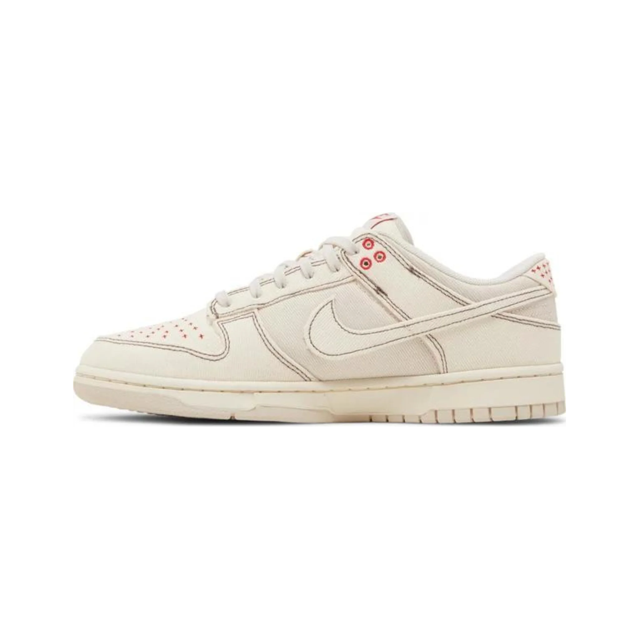 Nike Dunk Low Light Orewood Brown Sashiko - Image 2