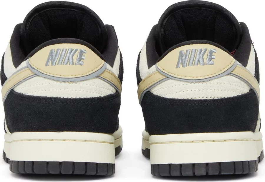 Nike Dunk Low LX Black Suede Team Gold (W) - Image 4
