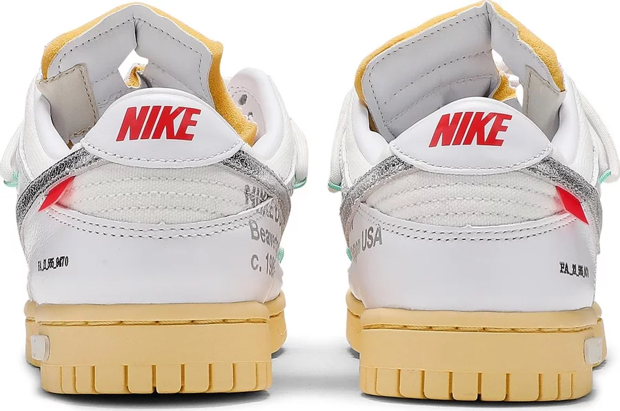 Nike Dunk Low Off-White Lot 1 - Image 3