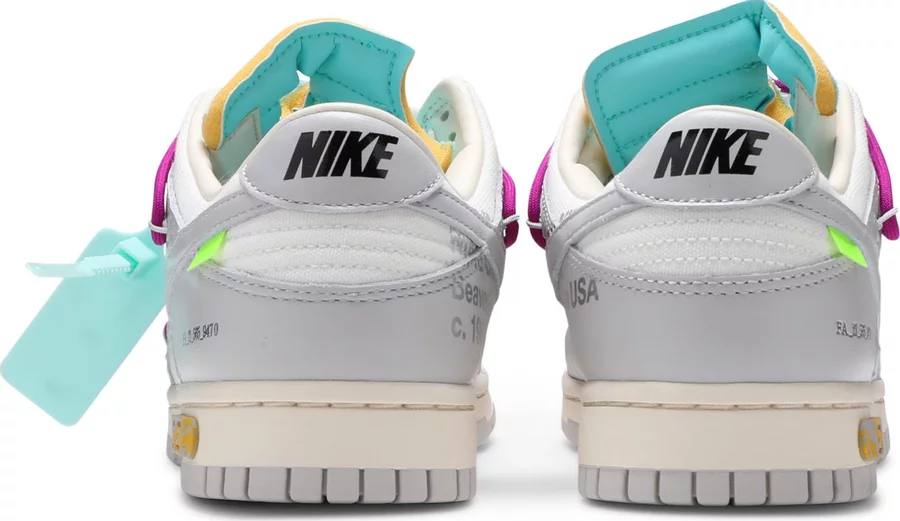 Nike Dunk Low Off-White Lot 21 - Image 3