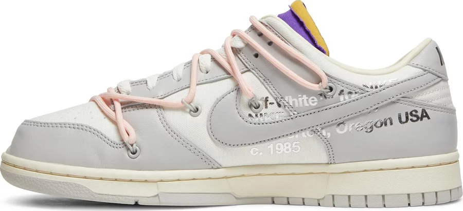 Nike Dunk Low Off-White Lot 24 - Image 2