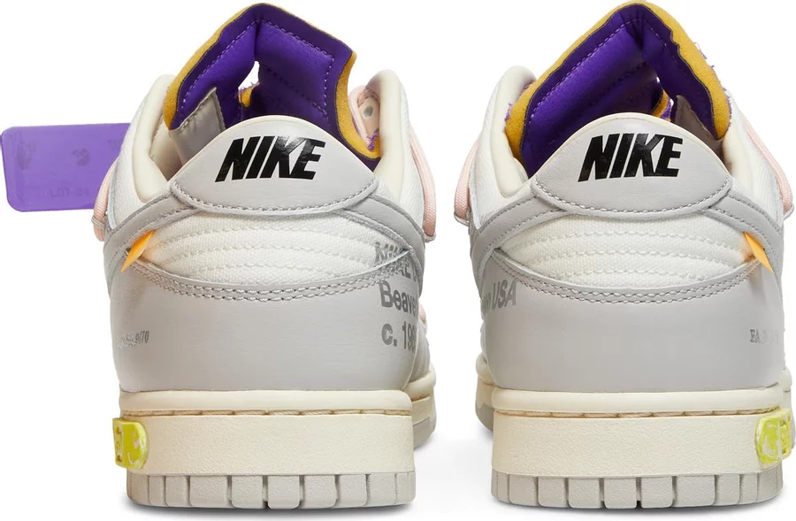 Nike Dunk Low Off-White Lot 24 - Image 3