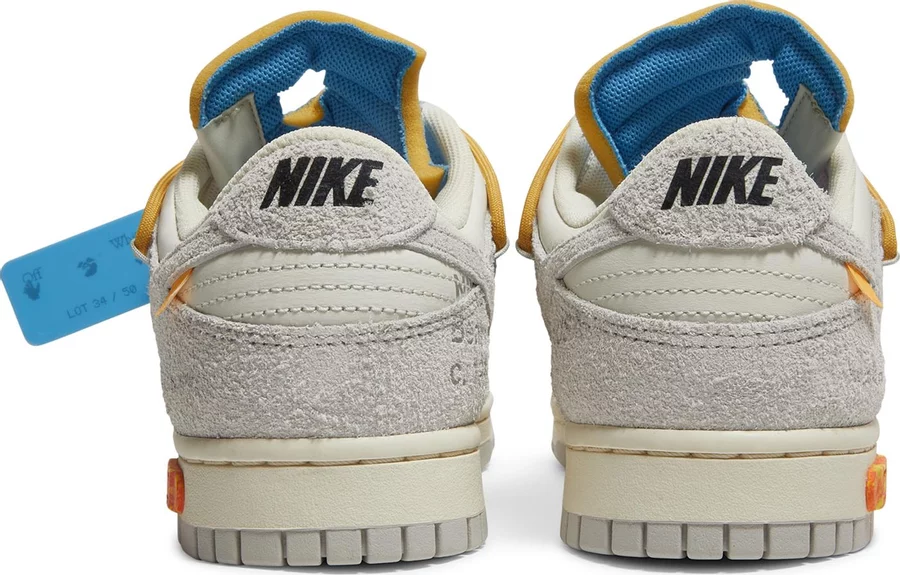 Nike Dunk Low Off-White Lot 34 - Image 3
