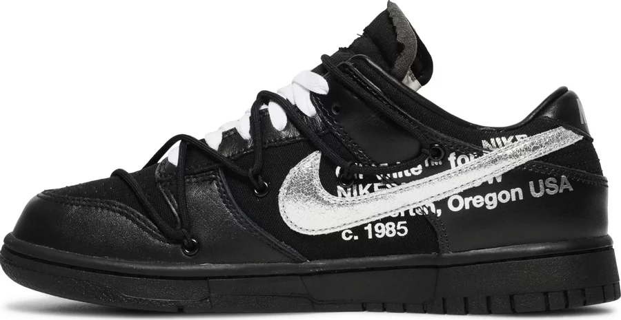 Nike Dunk Low Off-White Lot 50 - Image 2