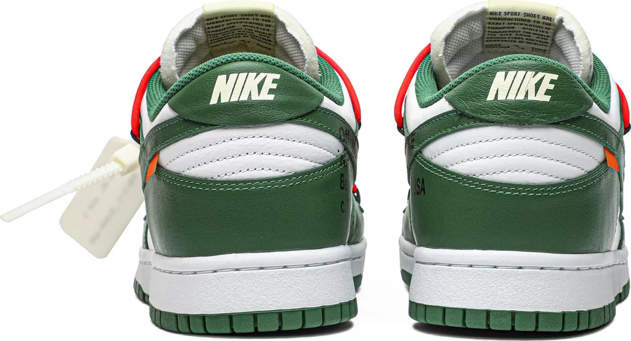 Nike Dunk Low Off-White Pine Green - Image 3