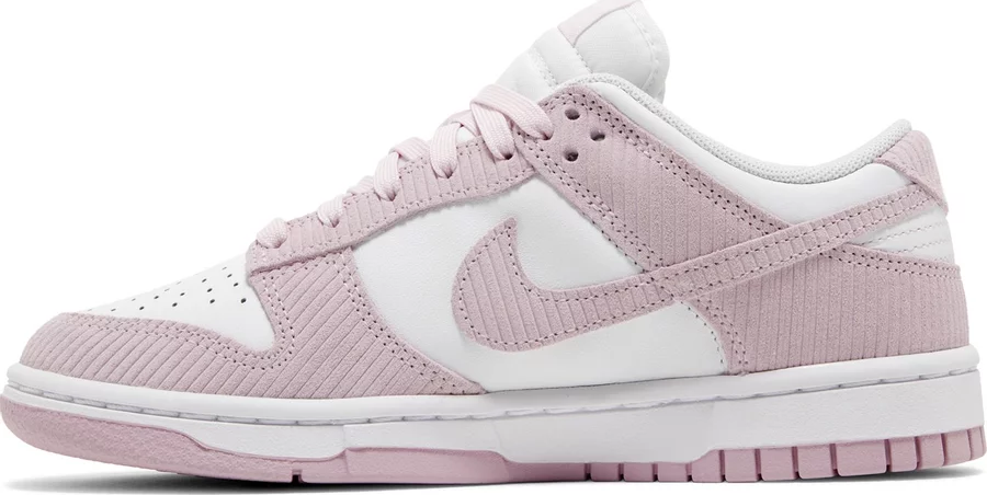 Nike Dunk Low Pink Corduroy (Women's) - Image 2