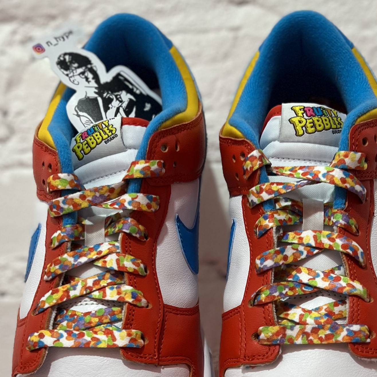 Nike Dunk Low QS LeBron James Fruity Pebbles - Image 6