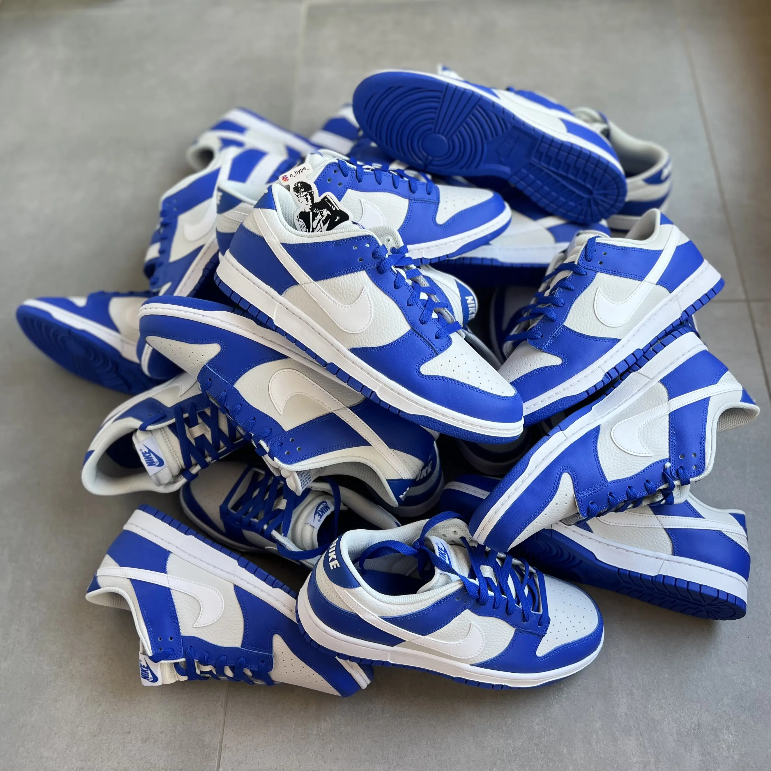 Nike Dunk Low Racer Blue Photon Dust - Image 6