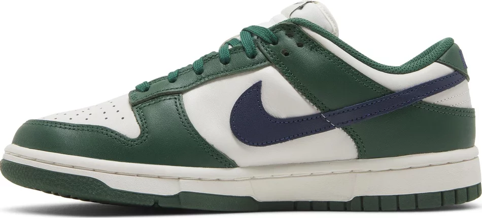 Nike Dunk Low Retro Gorge Green Midnight Navy (W) - Image 4