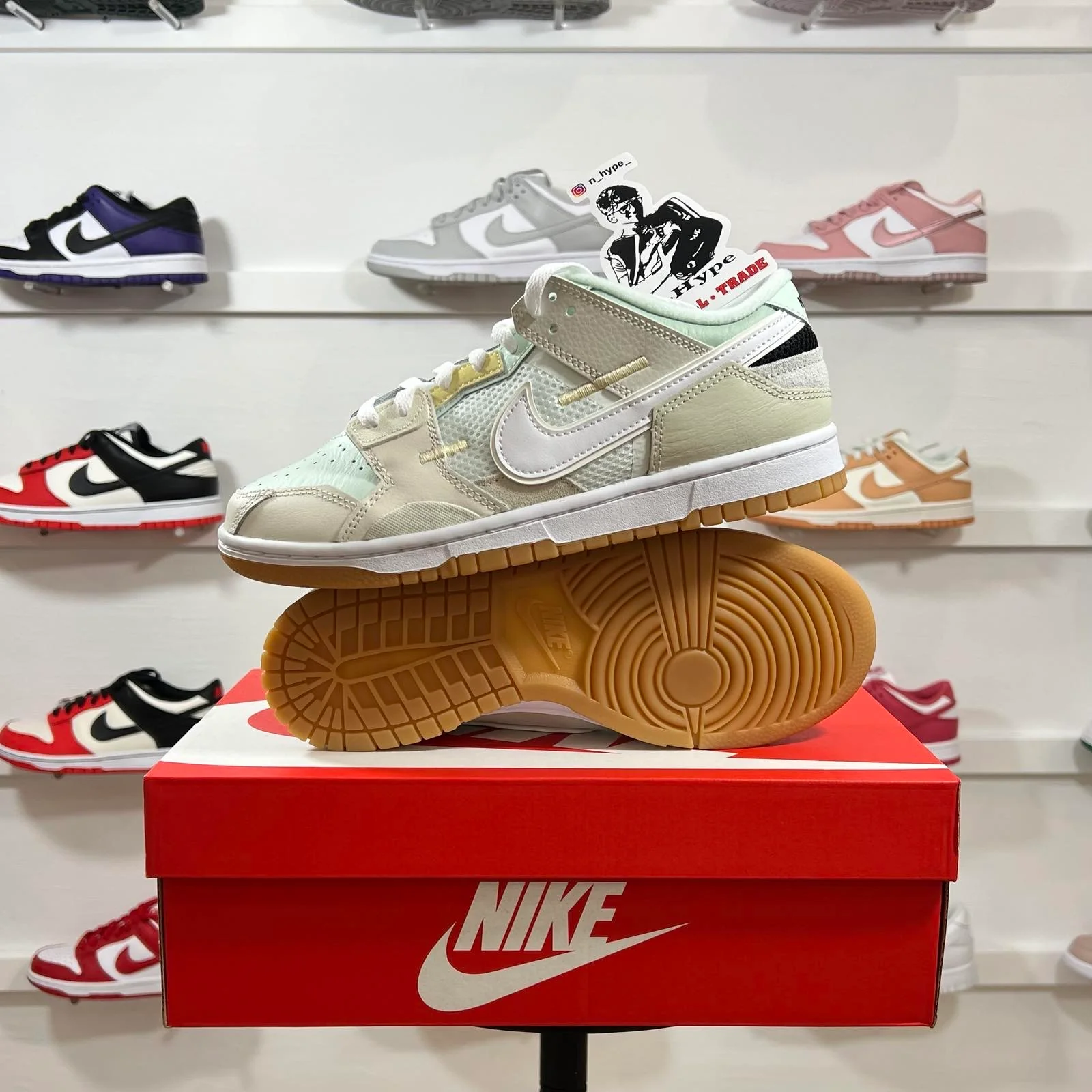 Nike Dunk Low Scrap Sea Glass - Image 5