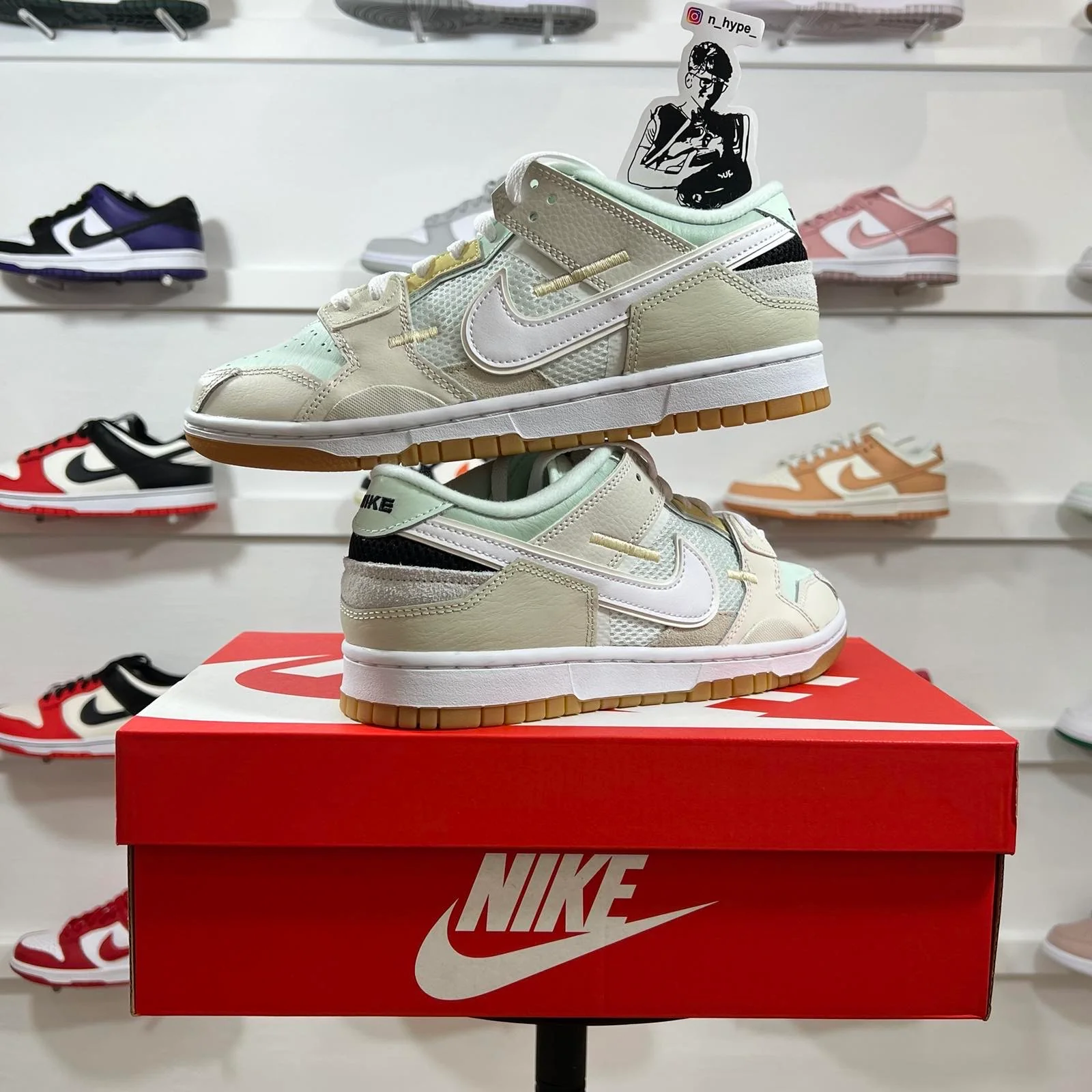 Nike Dunk Low Scrap Sea Glass - Image 6
