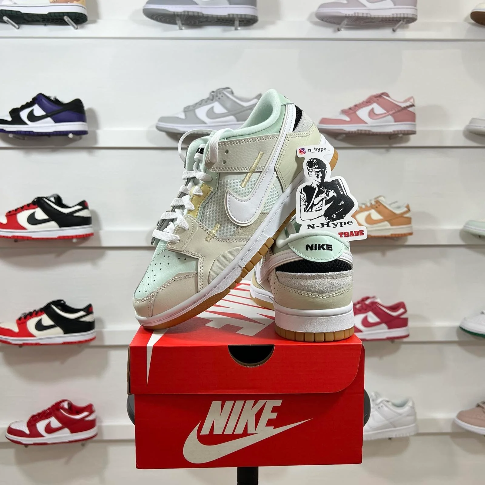 Nike Dunk Low Scrap Sea Glass - Image 7