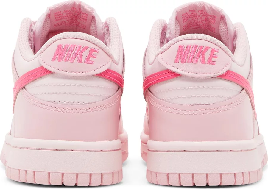 Nike Dunk Low Triple Pink (GS) - Image 3