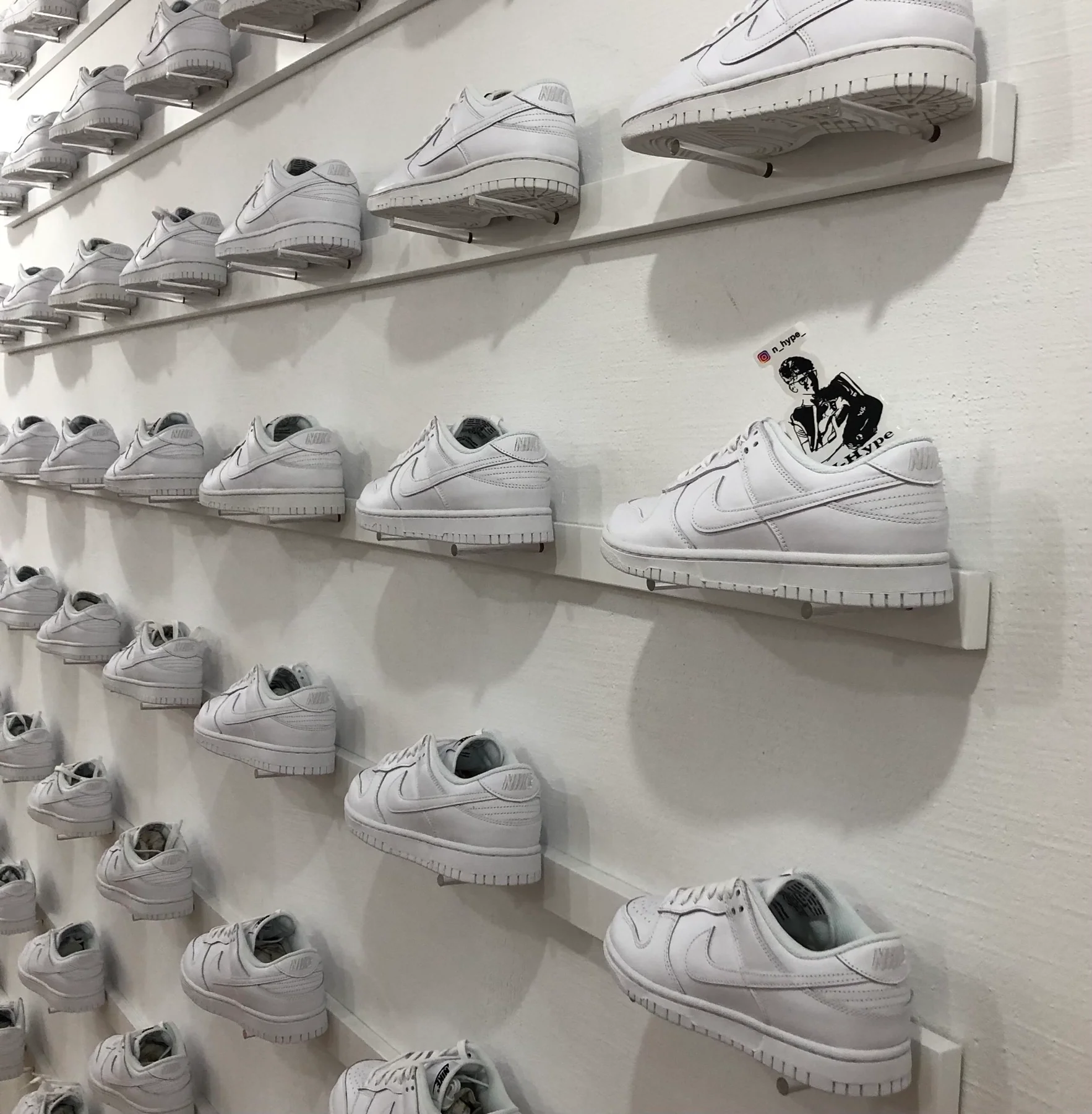 Nike Dunk Low Triple White (2021) (W) - Image 8