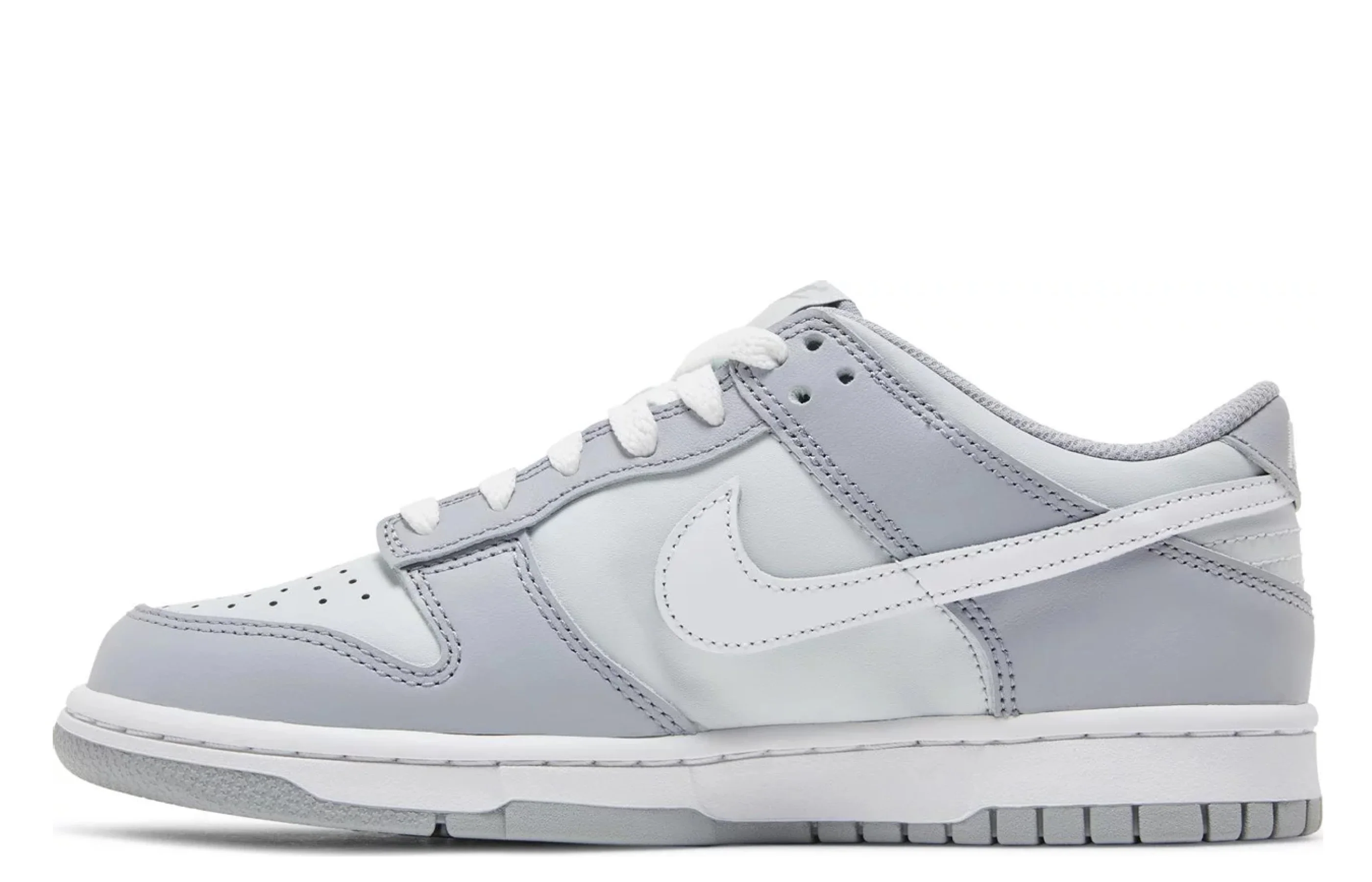 Nike Dunk Low Two-Toned Grey (GS) - Image 3