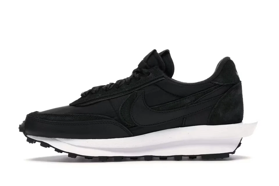 Nike LD Waffle sacai Black Nylon - Image 2