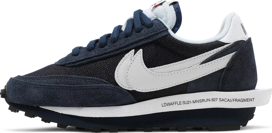 Nike LD Waffle SF sacai Fragment Blue Void - Image 2