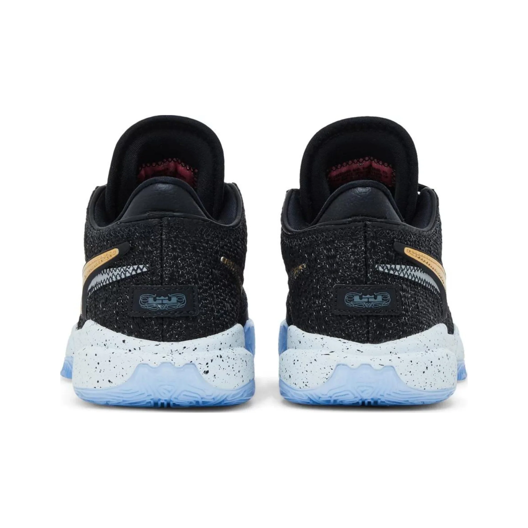 Nike LeBron 20 Black Metallic Gold (GS) - Image 3