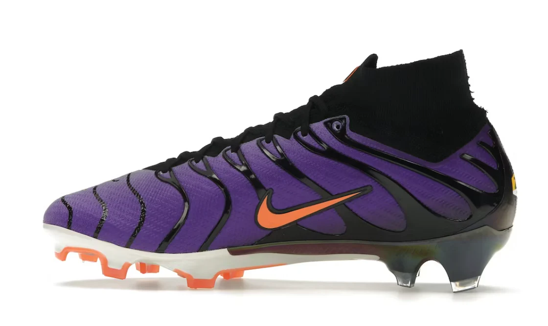 Nike Mercurial Superfly 9 FG Kylian Mbappe Air Max Plus Voltage Purple - Image 2