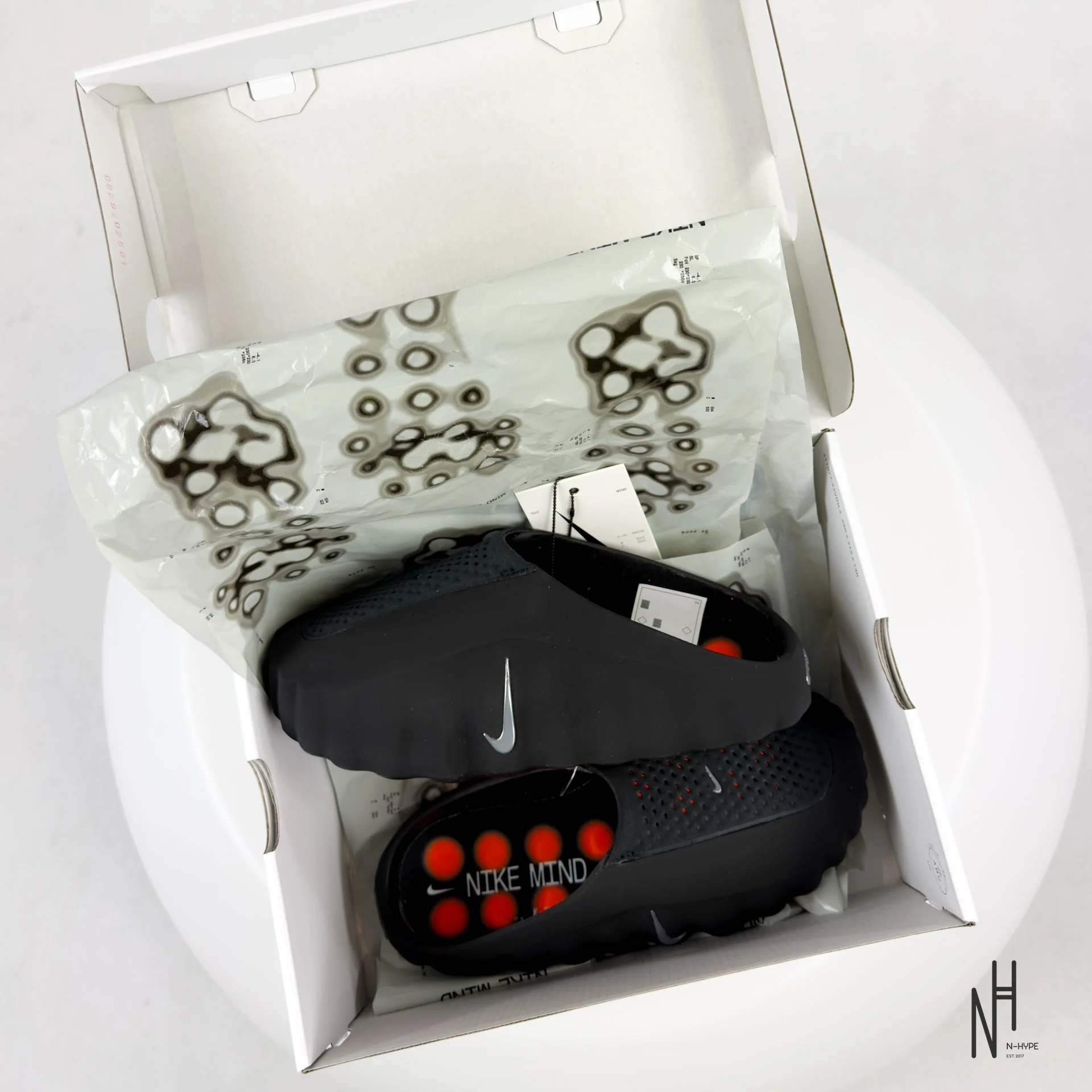 Nike Mind 001 Slide Black Chrome - Image 11