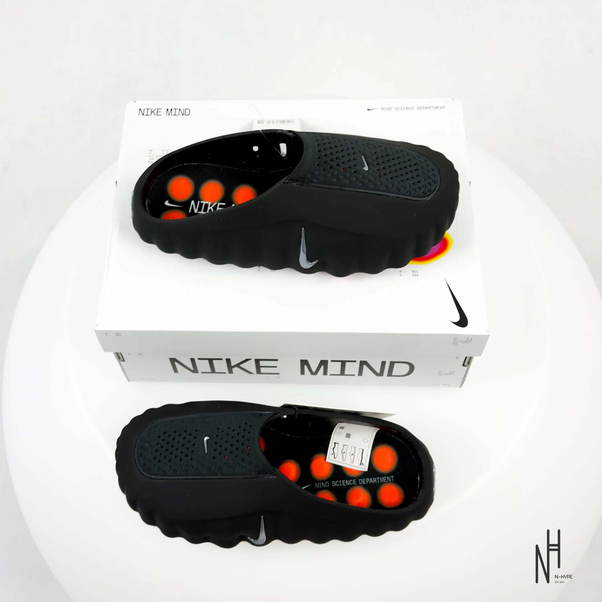 Nike Mind 001 Slide Black Chrome - Image 4