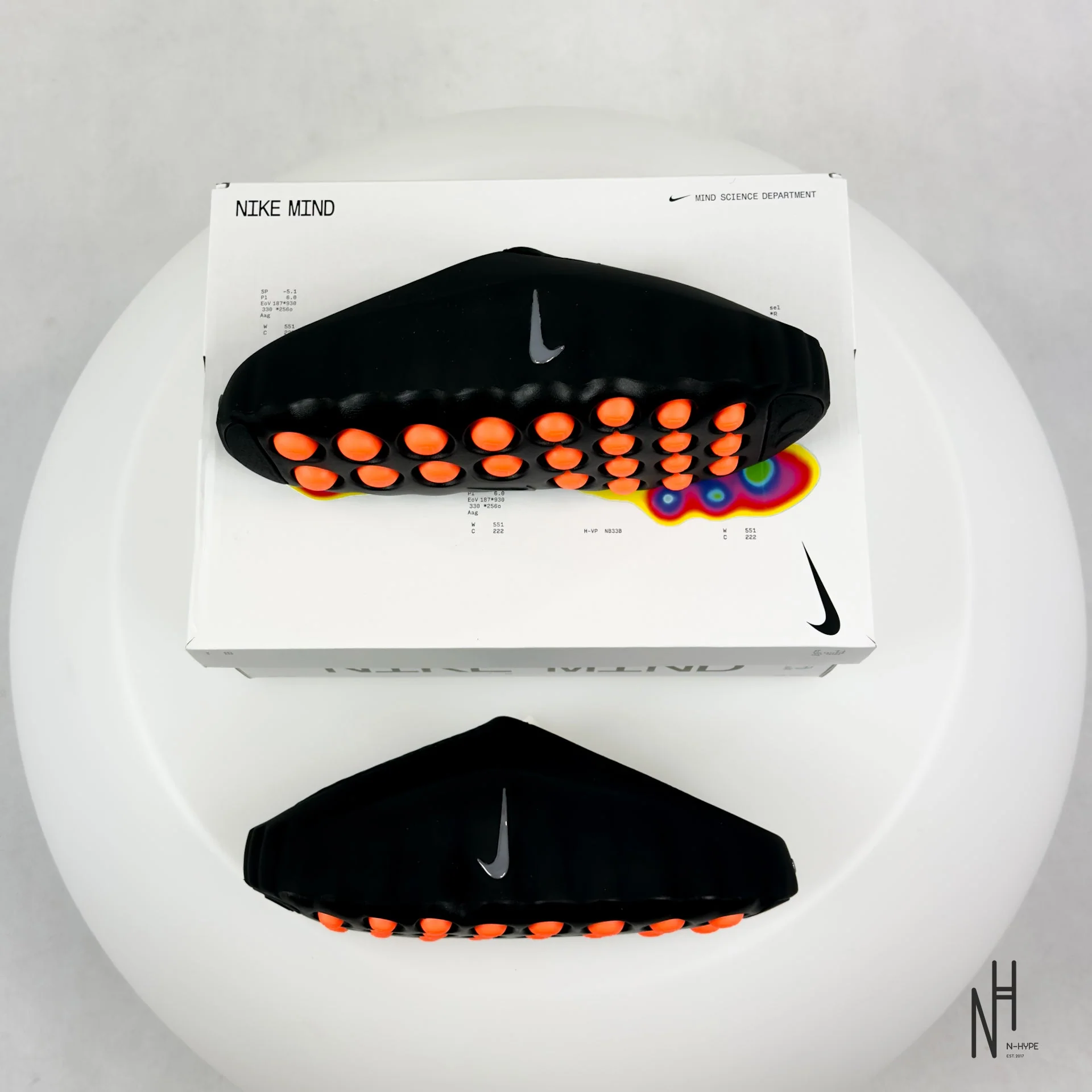 Nike Mind 001 Slide Black Chrome - Image 8