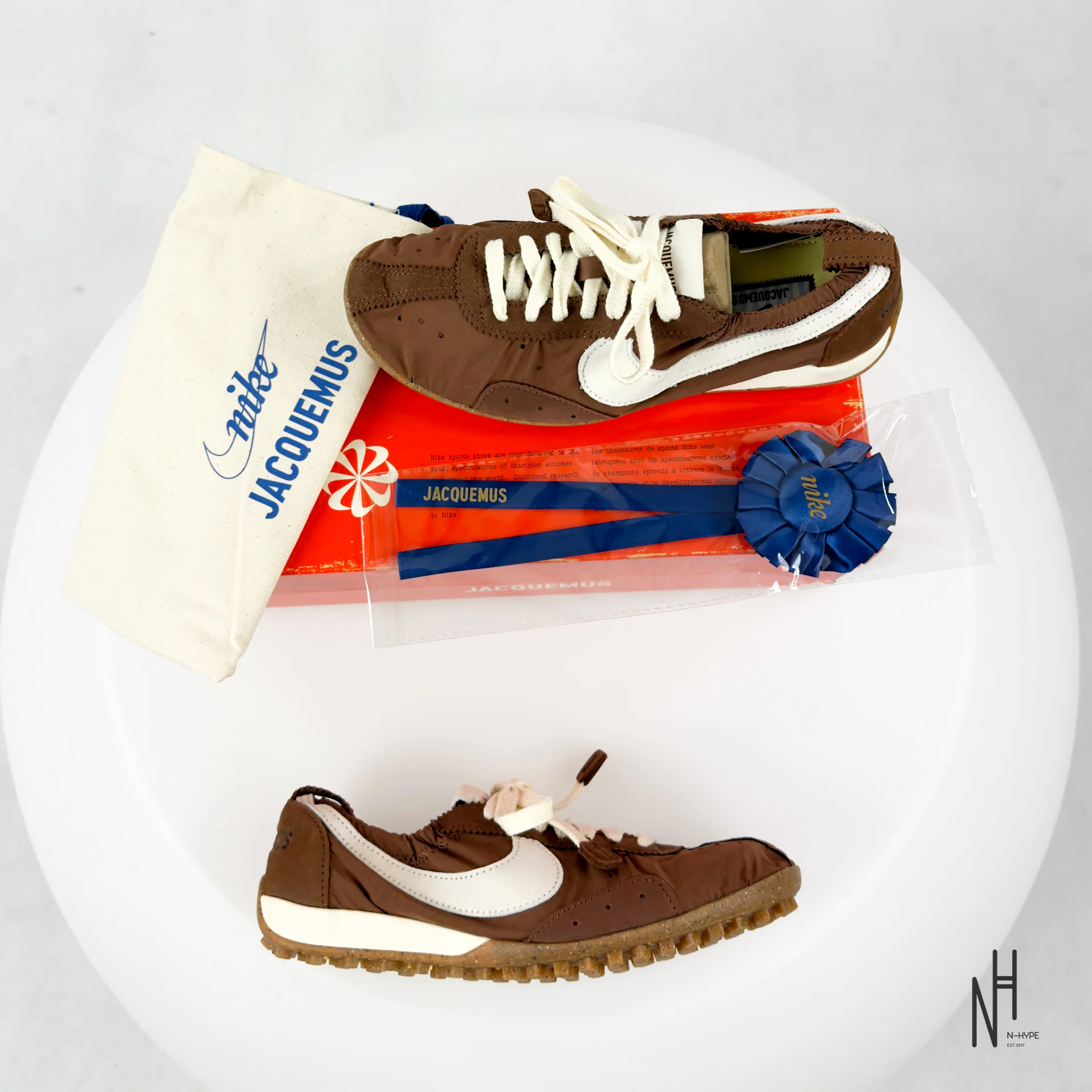 Nike Moon Shoe SP Jacquemus Fauna Brown (Women's) - Image 9
