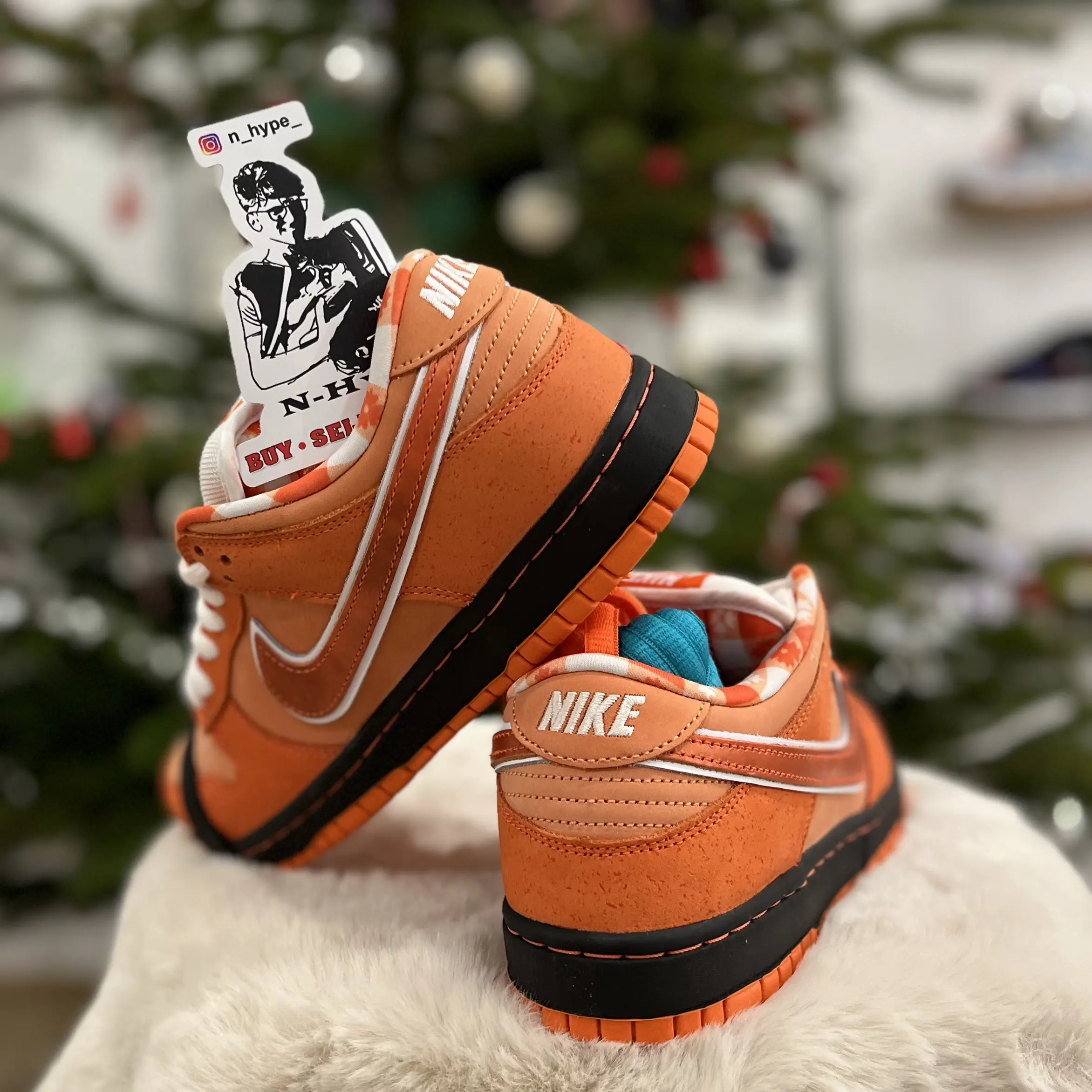 Nike SB Dunk Low Concepts Orange Lobster - Image 6