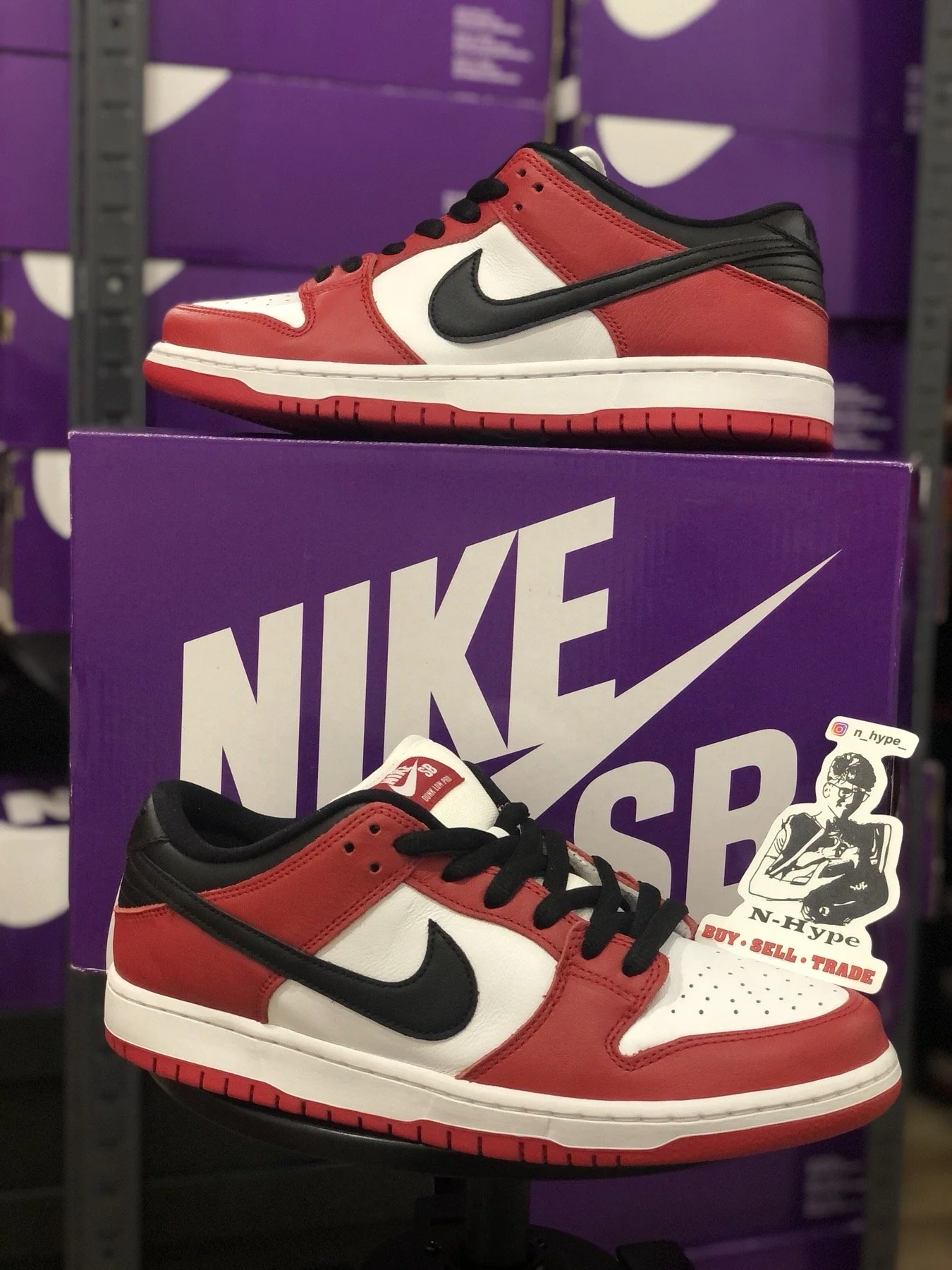 Nike SB Dunk Low J-Pack Chicago - Image 4