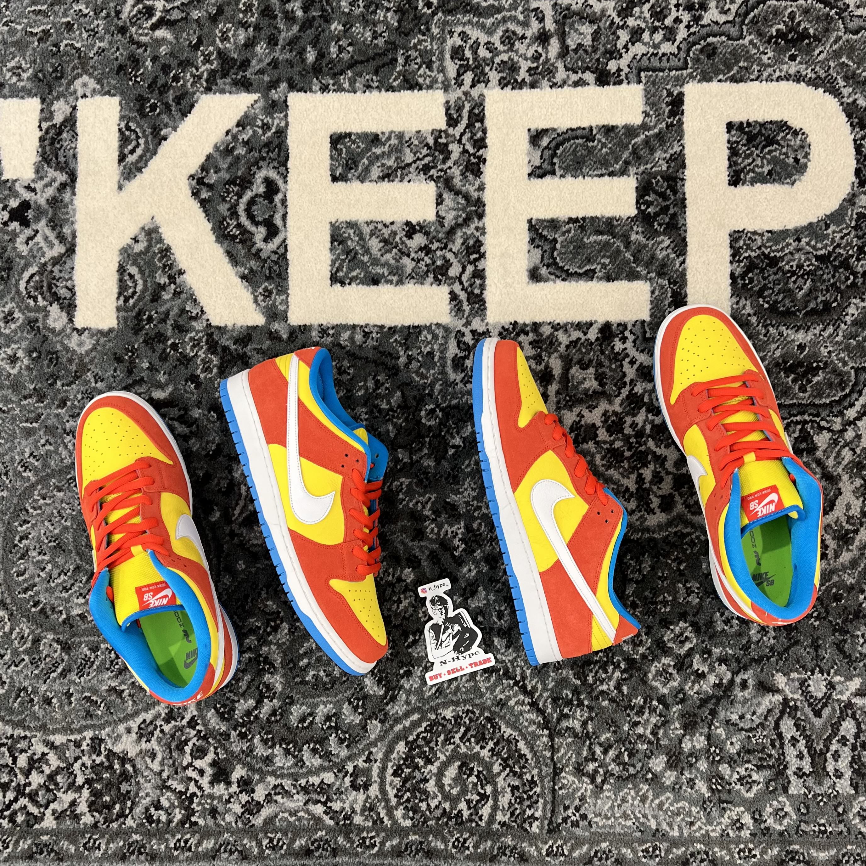 Nike SB Dunk Low Pro Bart Simpson - Image 5