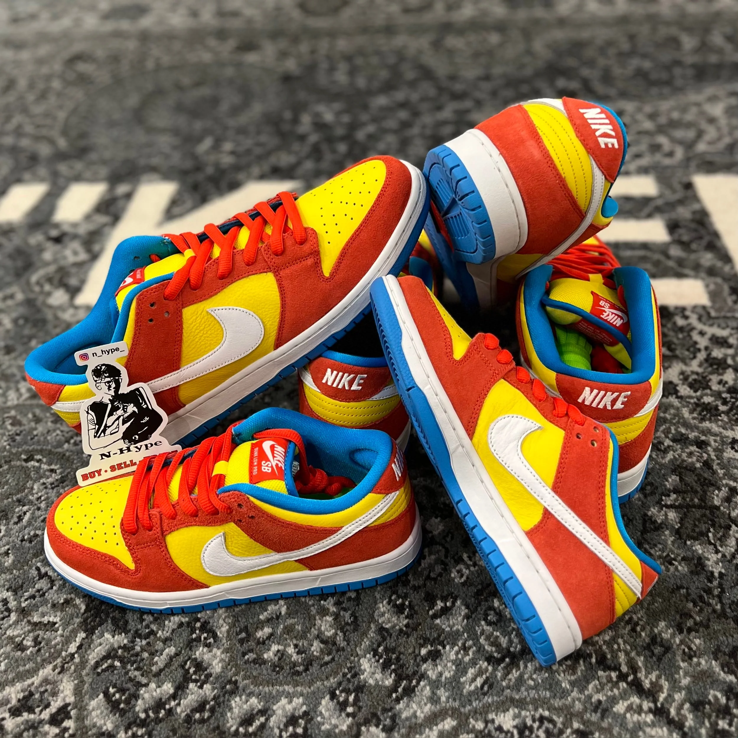 Nike SB Dunk Low Pro Bart Simpson - Image 6
