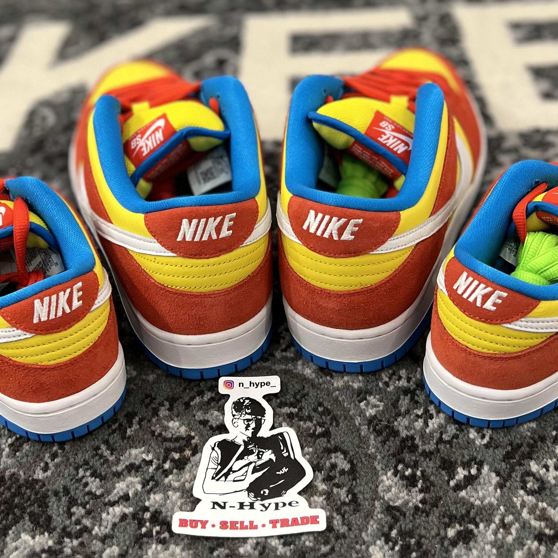 Nike SB Dunk Low Pro Bart Simpson - Image 7
