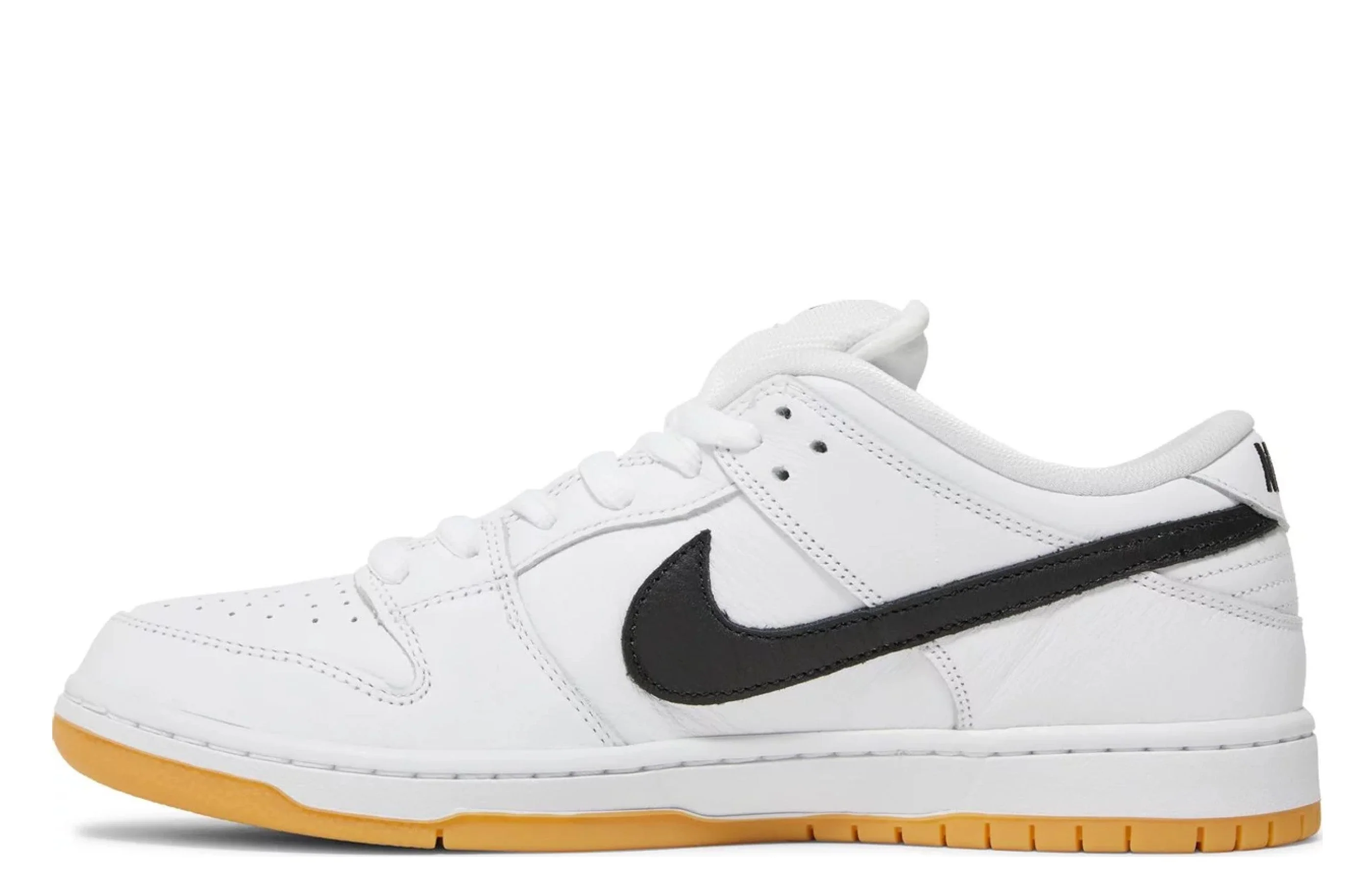 Nike SB Dunk Low Pro White Gum - Image 2