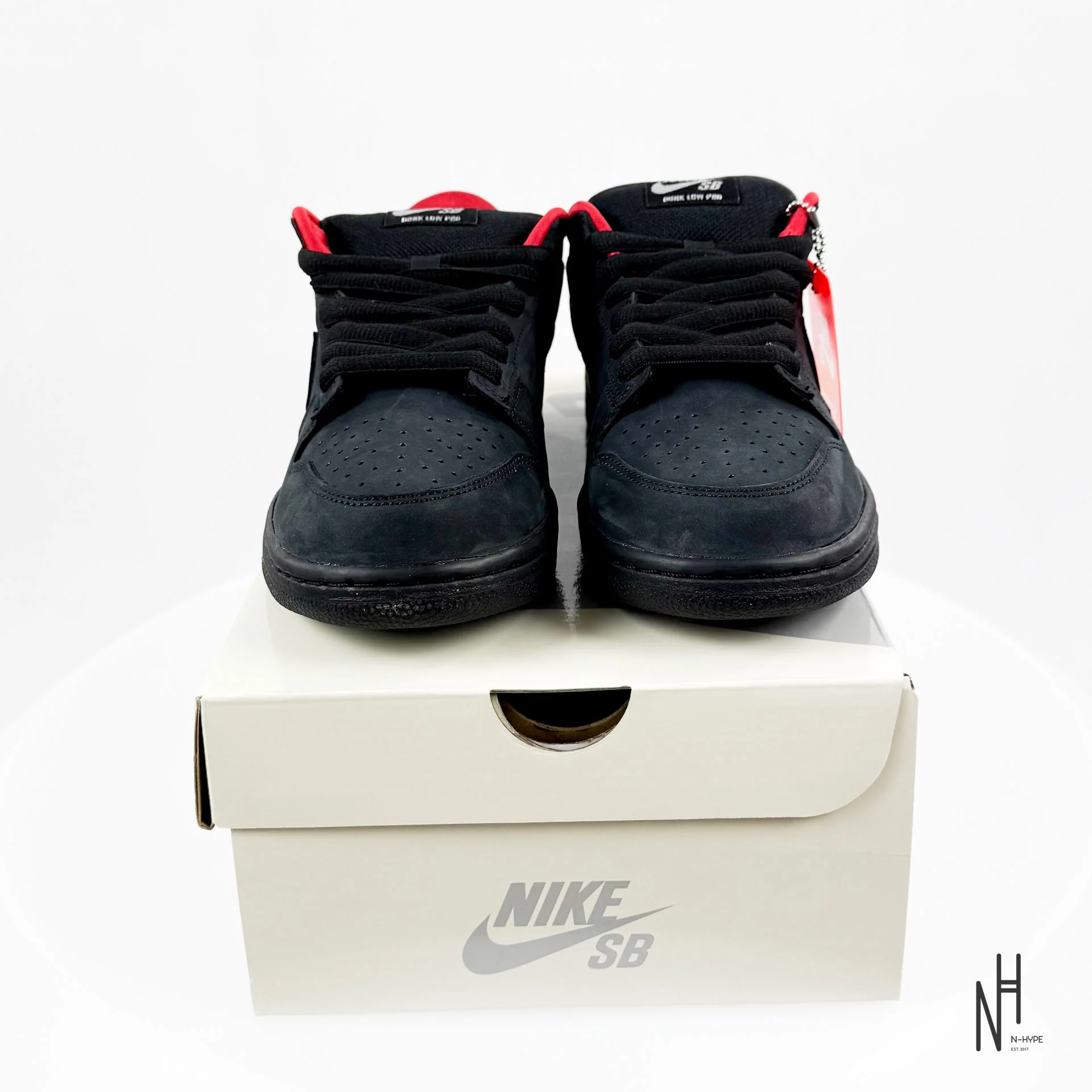 Nike SB Dunk Low Supreme 94 Black - Image 7