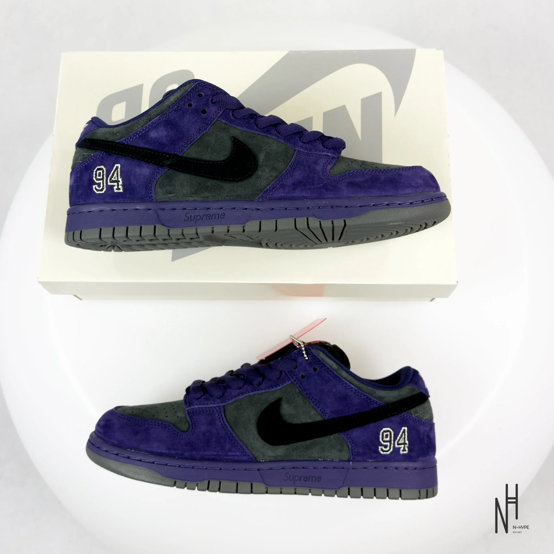 Nike SB Dunk Low Supreme 94 Ink - Image 4