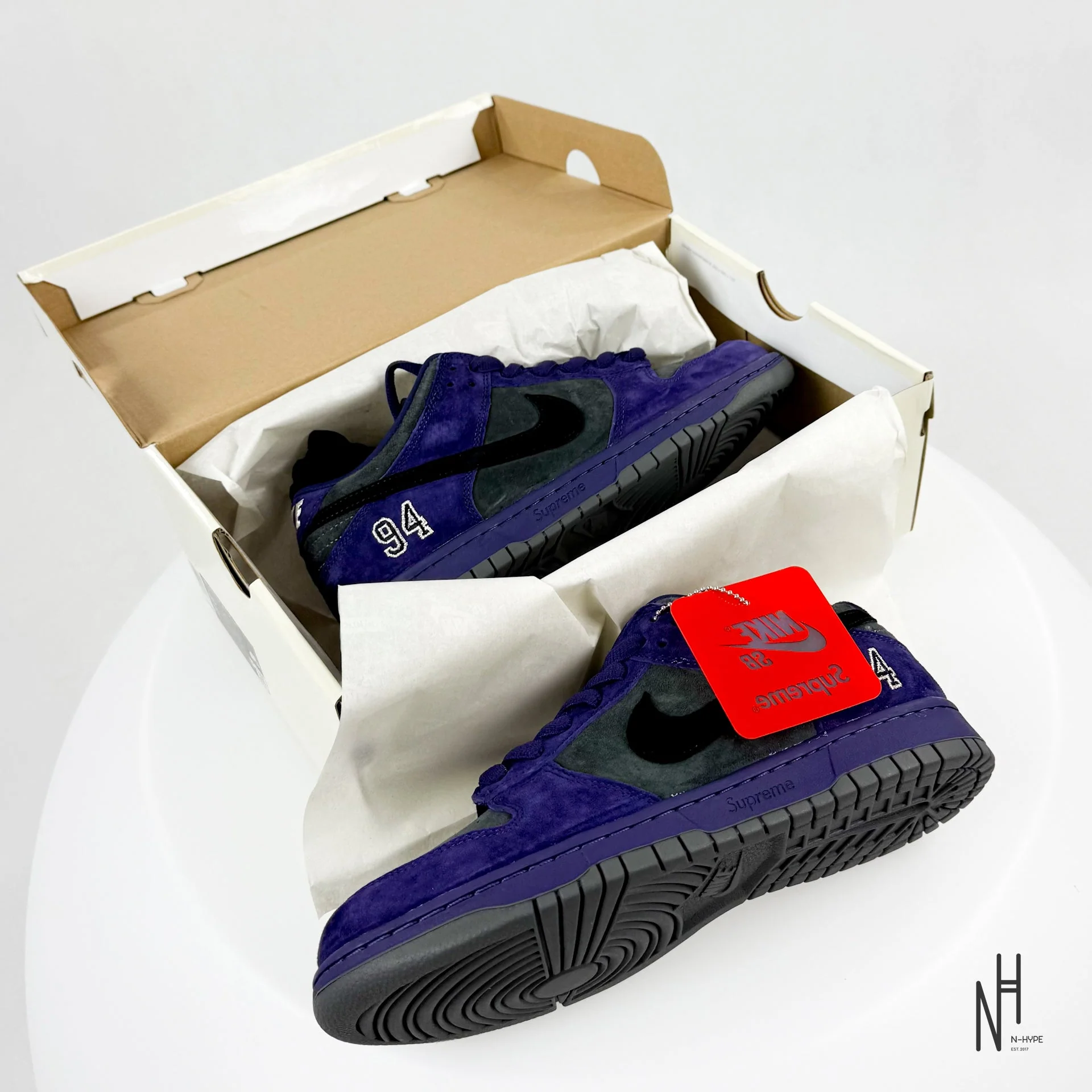 Nike SB Dunk Low Supreme 94 Ink - Image 9