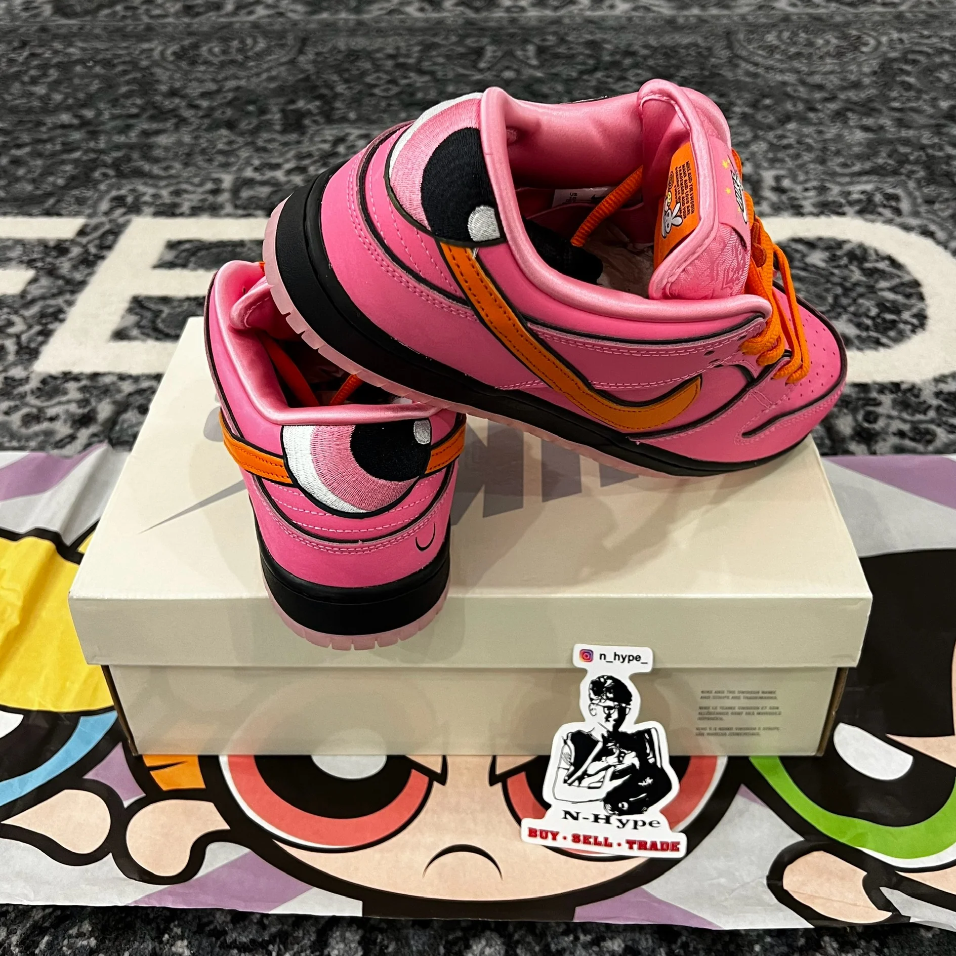Nike SB Dunk Low The Powerpuff Girls Blossom - Image 6