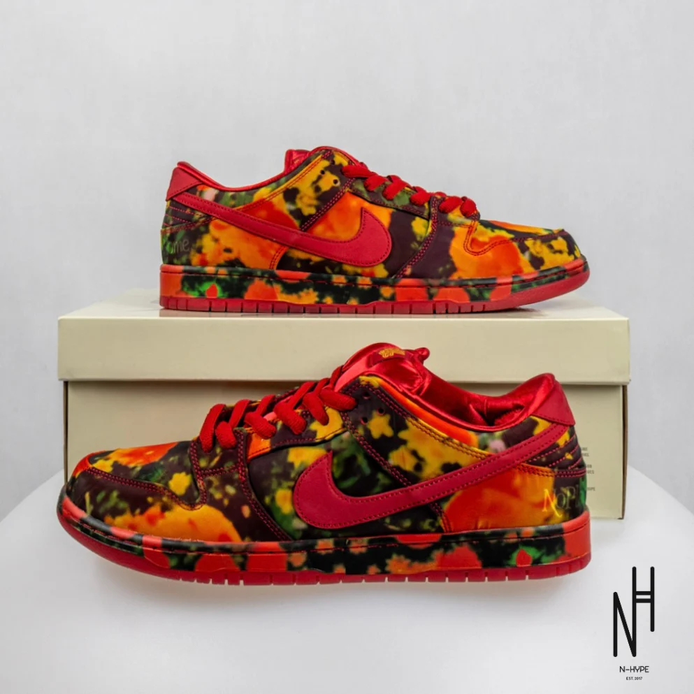 Nike SB Dunk Low The Wizard of Oz Poppy Field - Image 4