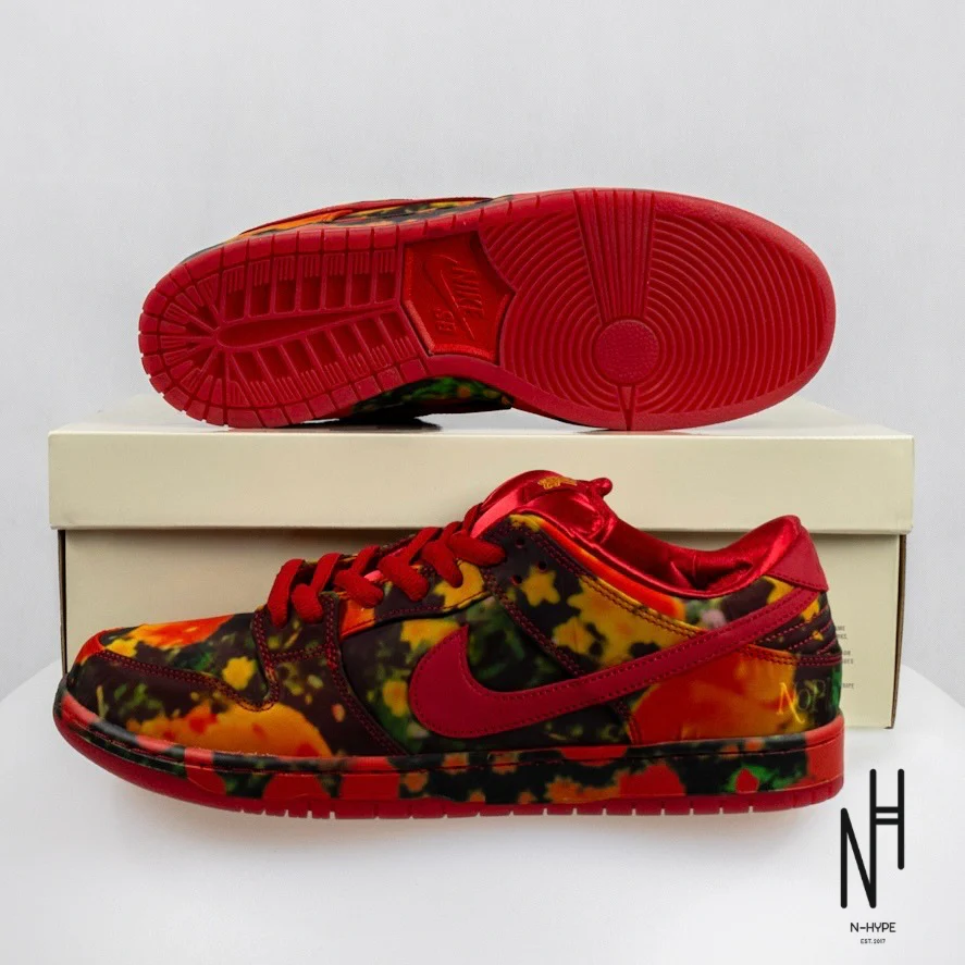 Nike SB Dunk Low The Wizard of Oz Poppy Field - Image 6