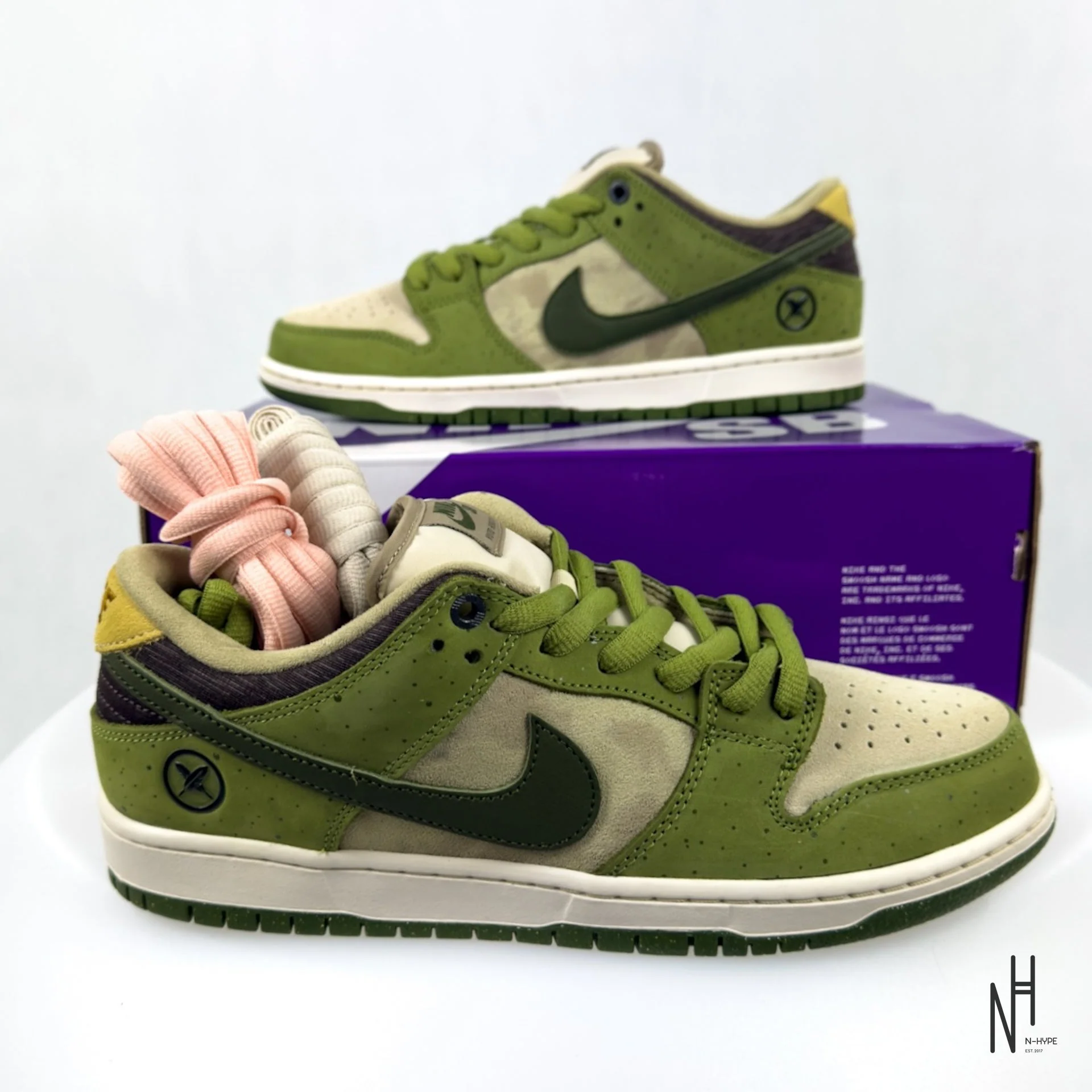 Nike SB Dunk Low Yuto Horigome Matcha - Image 4