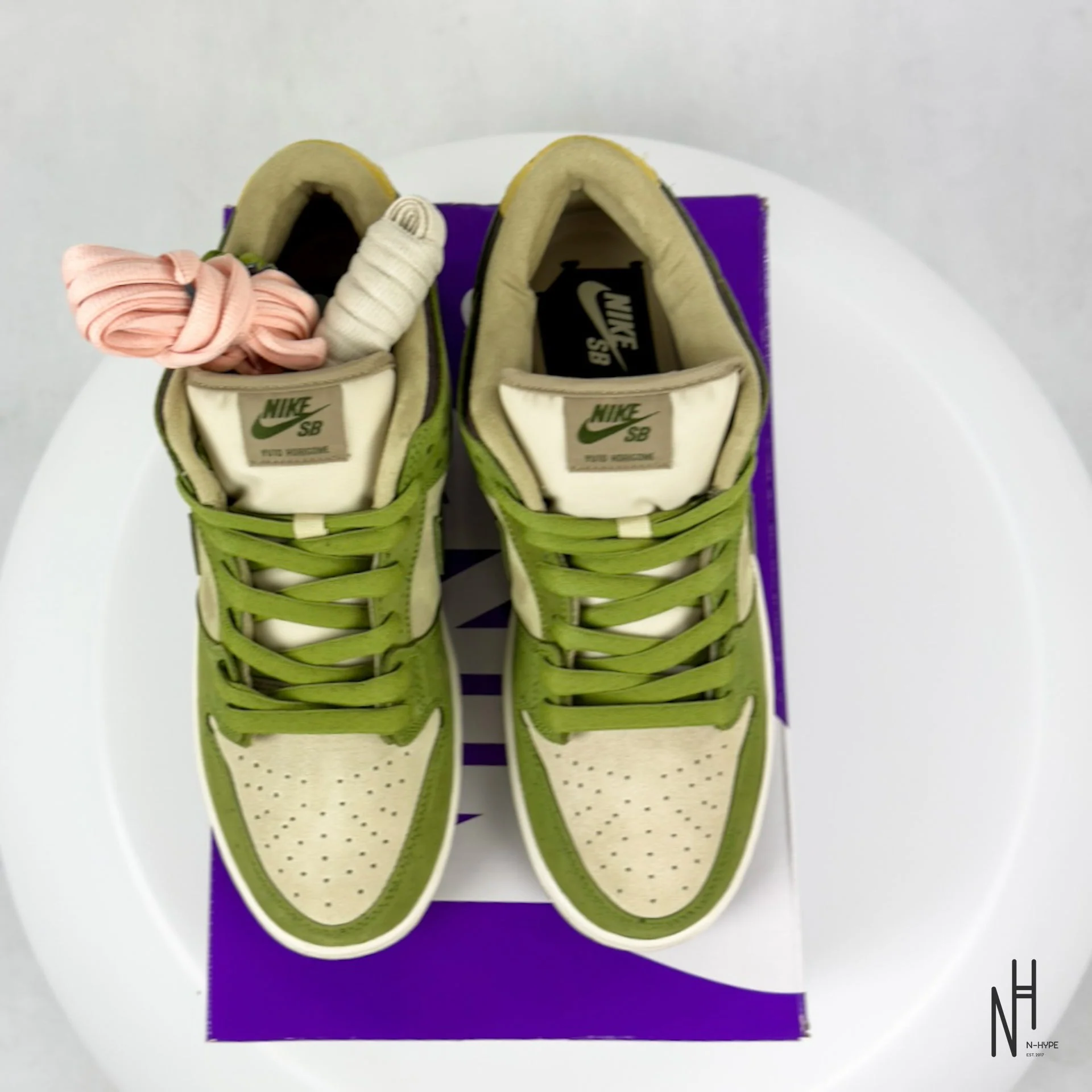 Nike SB Dunk Low Yuto Horigome Matcha - Image 6