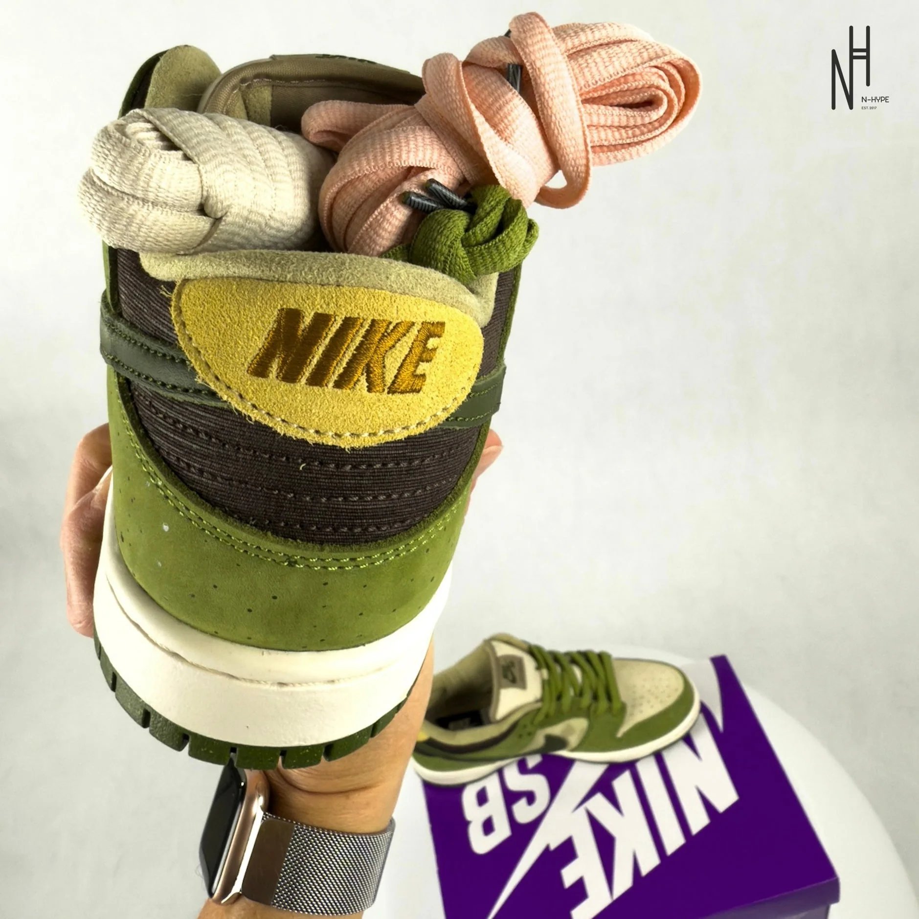 Nike SB Dunk Low Yuto Horigome Matcha - Image 9