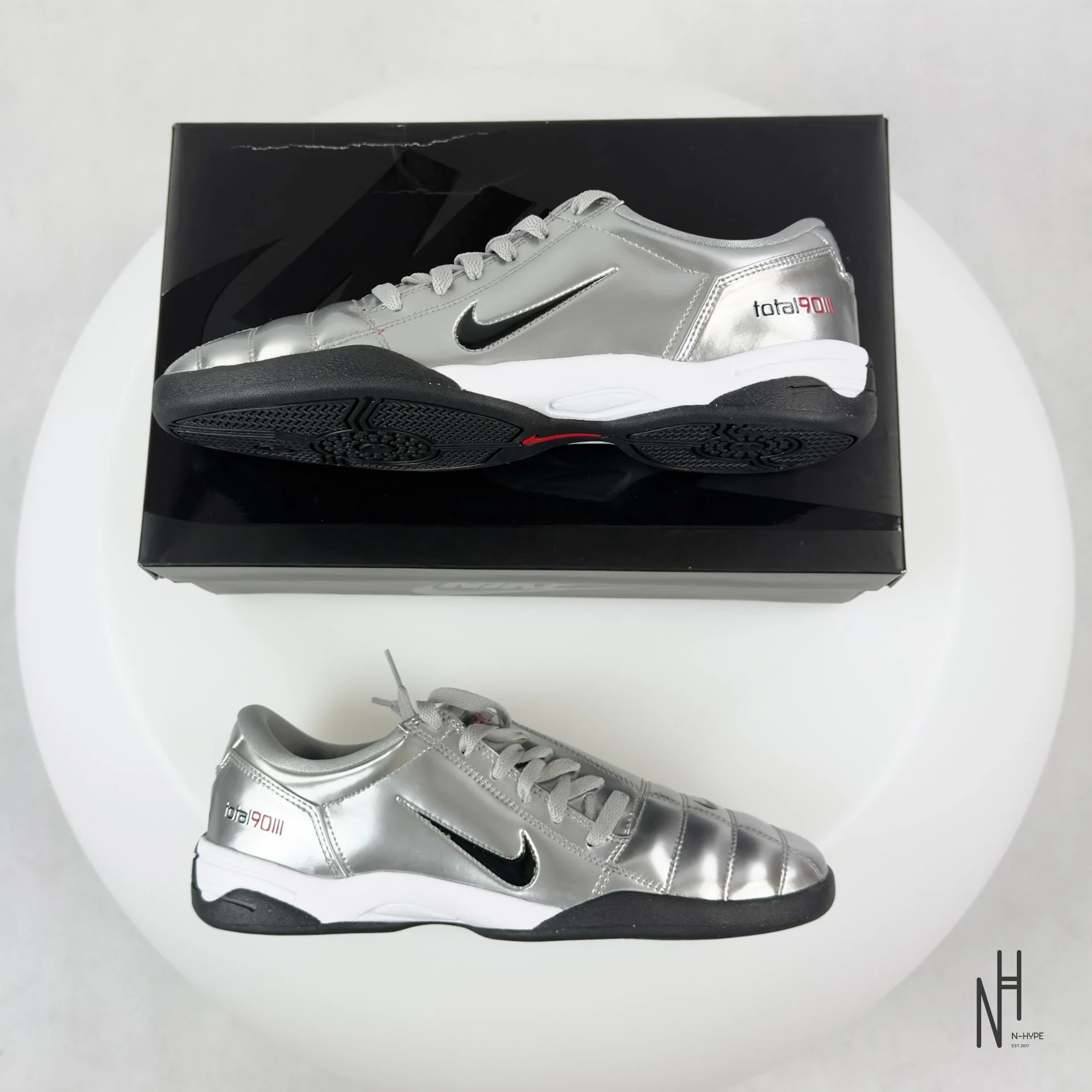 Nike Total 90 3 SP Metallic Silver Black - Image 7