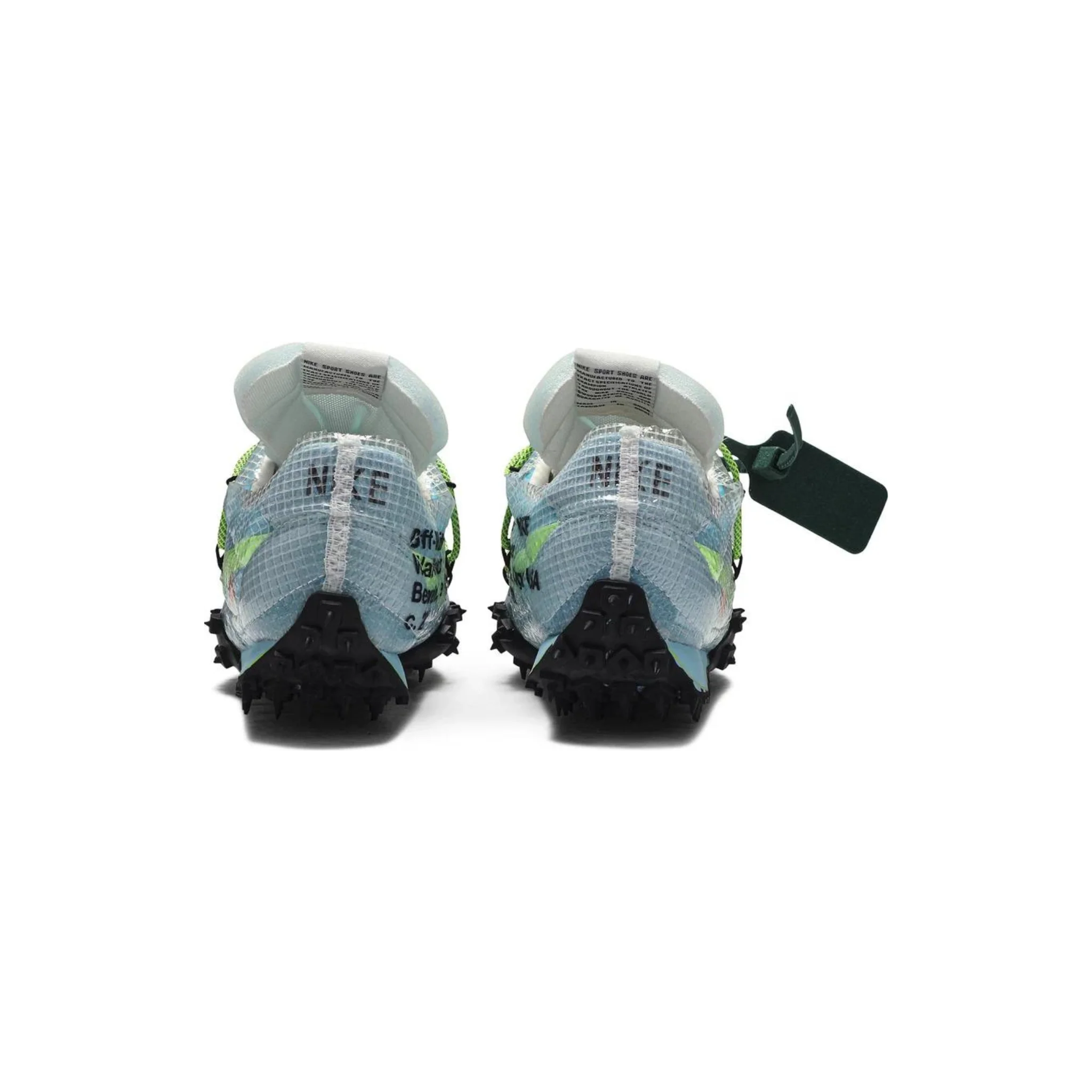 Nike Waffle Racer Off-White Vivid Sky (Women's) - Image 3