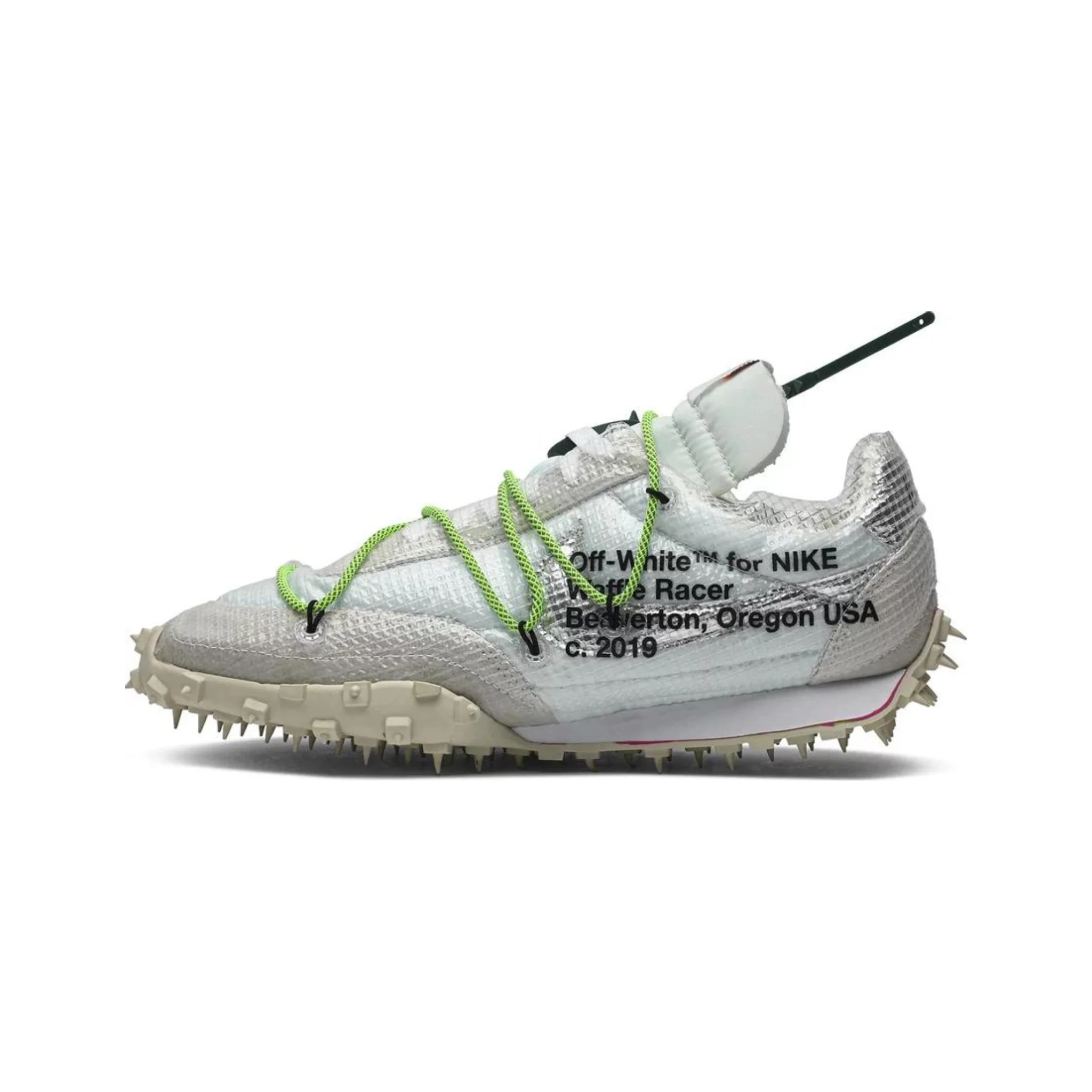 Nike Waffle Racer Off-White White (Women's) - Image 2